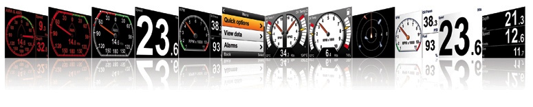 Raymarine i70 instrumenti